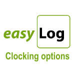 easyLog Clocking options
